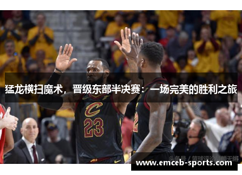 猛龙横扫魔术，晋级东部半决赛：一场完美的胜利之旅